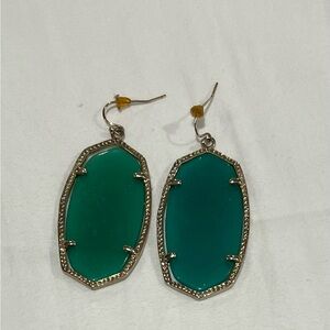 Kendra Scott Green Danielle Earrings
